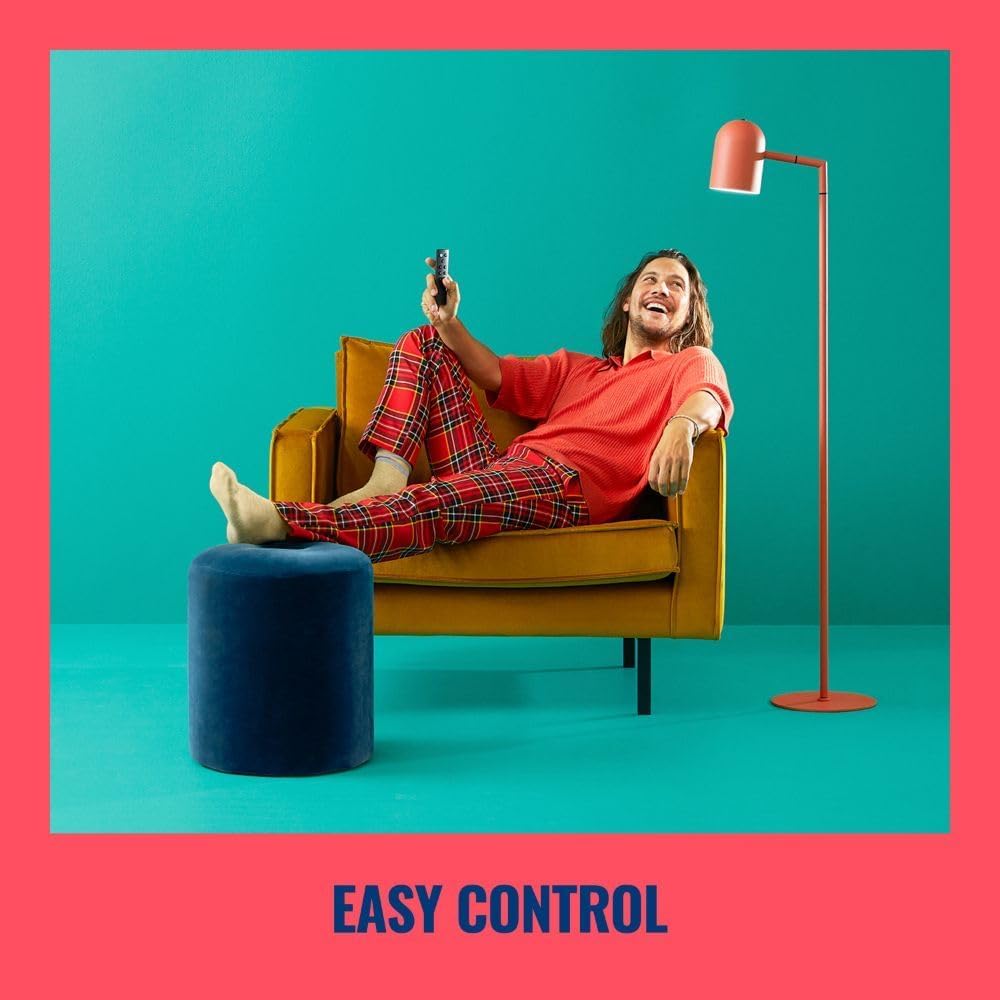 WiZ Connected Remote Light Switch, Works with All WiZ Products, Turn Lights On or Off, Brighten or Dim Room, Control Switch, 1 Pack