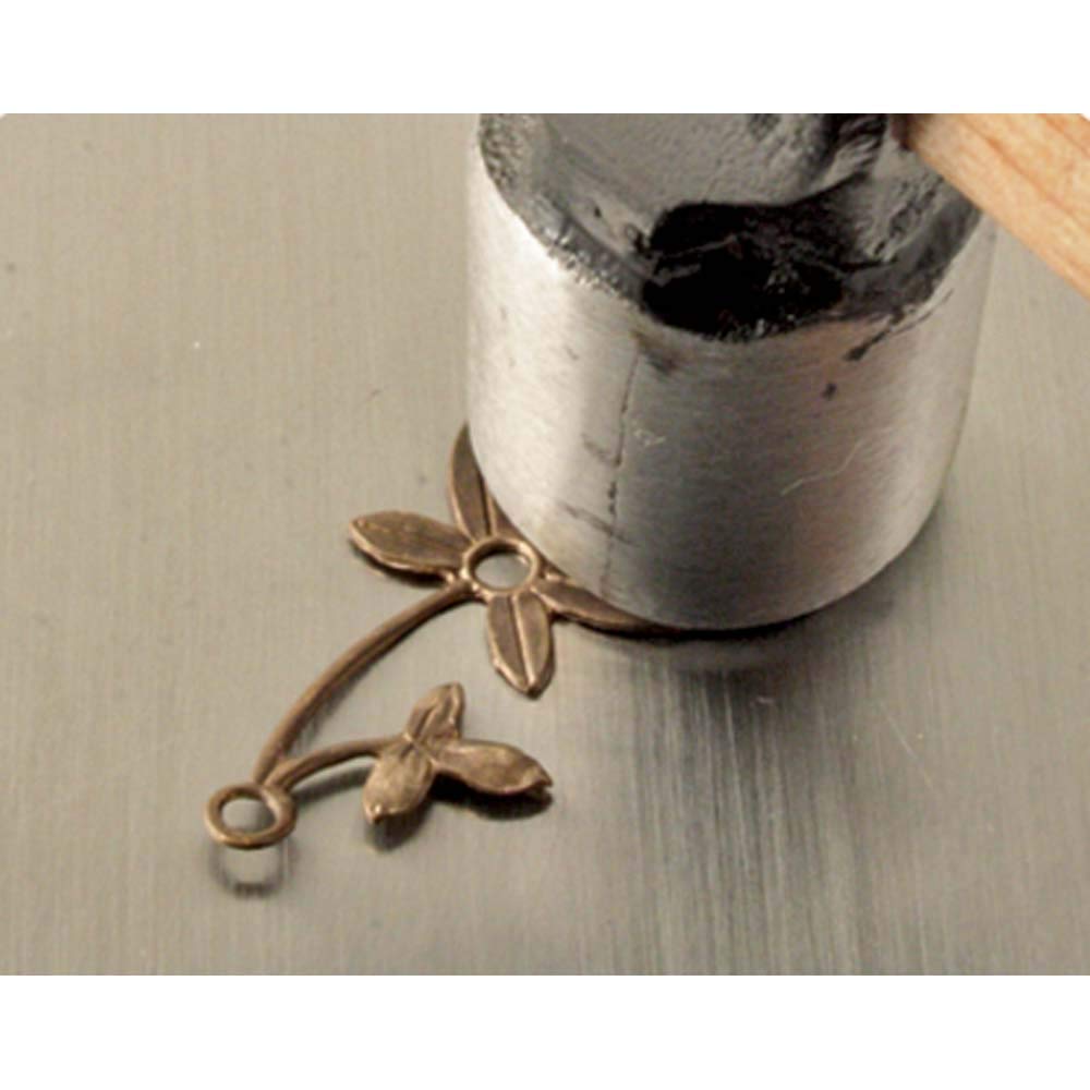 The Beadsmith Vintaj Ball Pein Hammer, 9.5 Inches, 61-Millimeter Steel Head and Wood Handle, 4-Ounce Jewelry-Making Tool