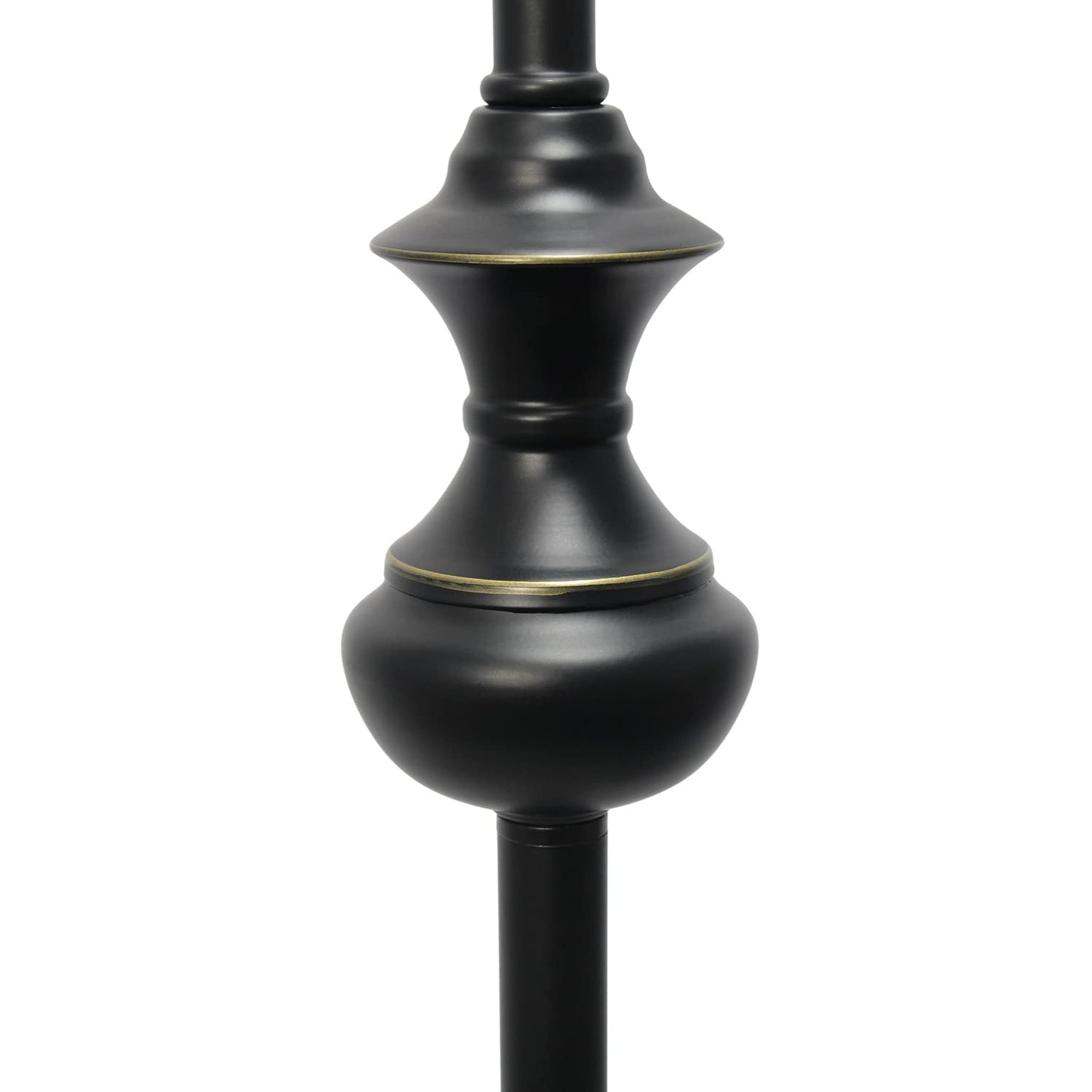 Elegant Designs LC1019-RBZ Traditionally Crafted 3 Pack Lamp Set (2 Table Lamps, 1 Floor Lamp) with Tan Fabric Shades, Restoration Bronze