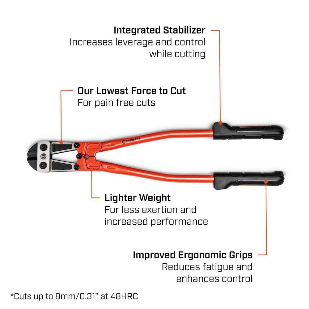 Crescent 24" High Leverage Compound Bolt Cutter | CT24HLC