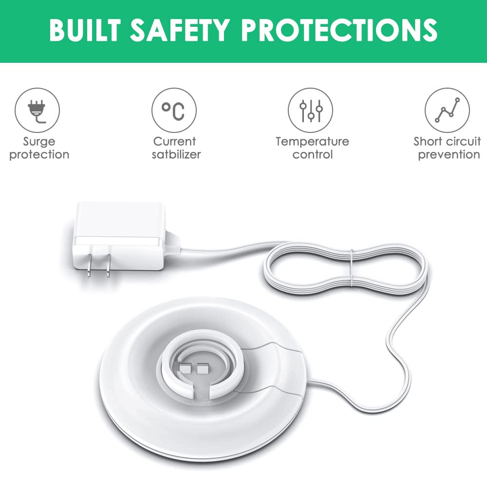 Mrgru Replacement Charger for Cordless Dustbuster Handheld Vacuum Compatible with Black and Decker CHV1410L Power Adapter Supply P/N 90571555-09