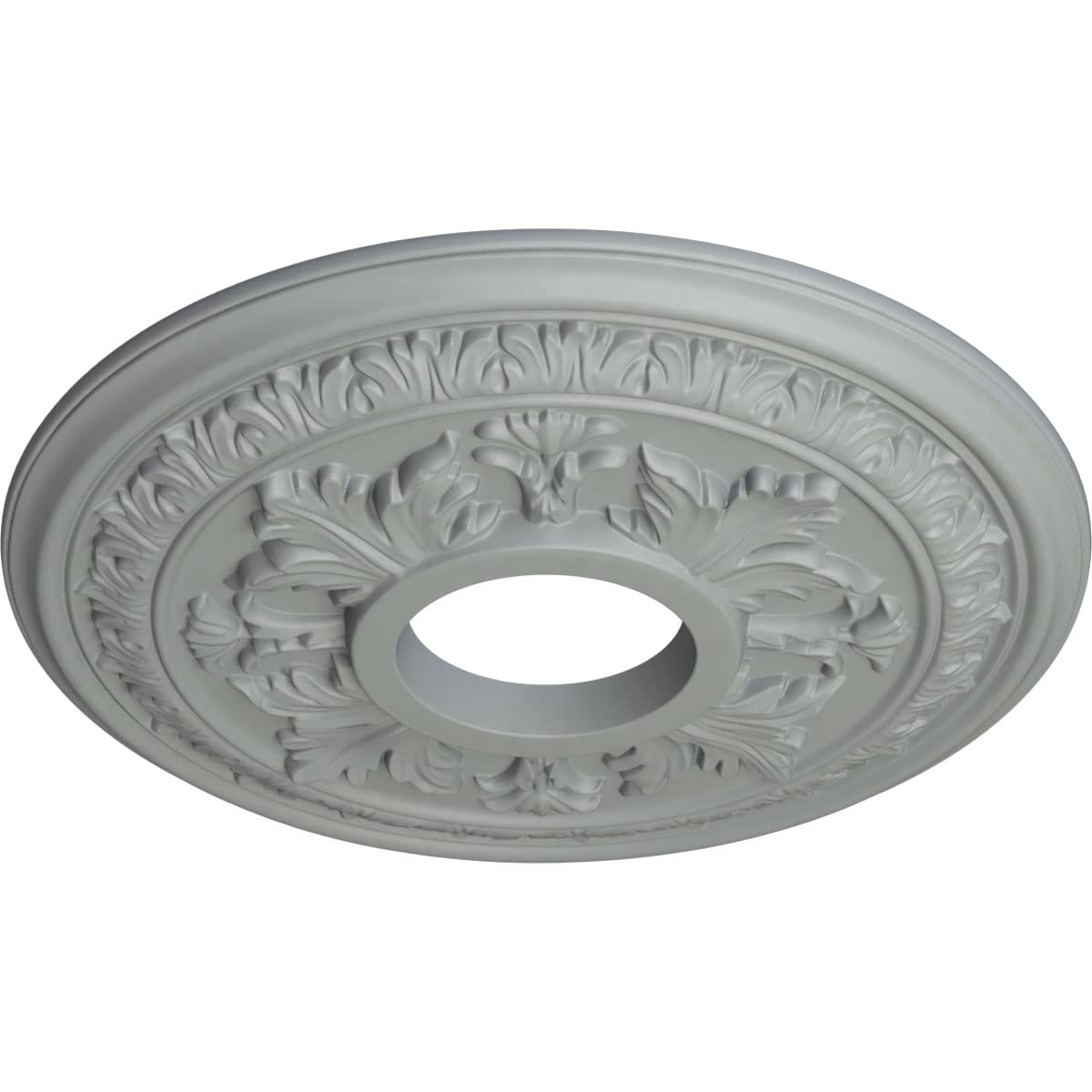15 3/8"OD x 4 1/4"ID x 1 1/2"P Baltimore Ceiling Medallion (Fits Canopies up to 5 1/2")