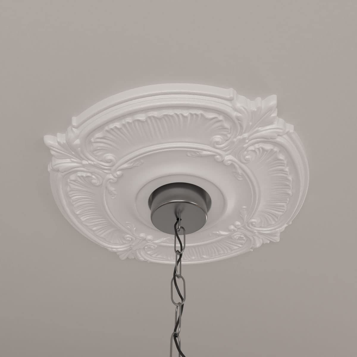 18"OD x 4"ID x 5/8"P Attica Ceiling Medallion (Fits Canopies up to 5")