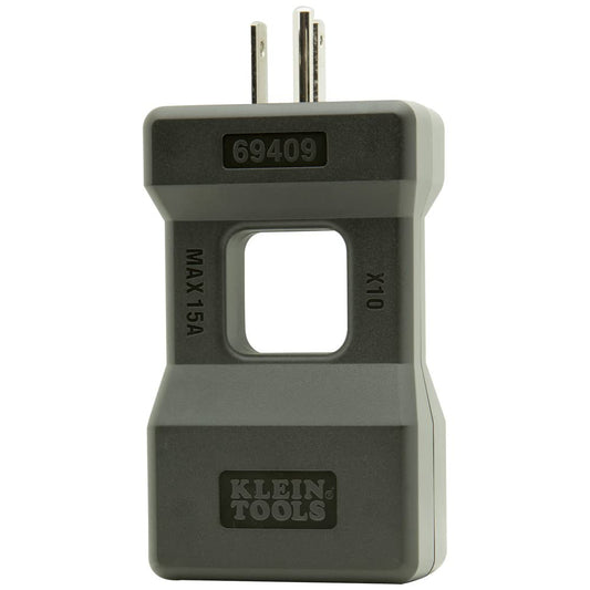 Klein Tools 69409 Line Splitter for Clamp Meter, Measures up to 15A Current Draw, 10x Measurement, Designed for North American Outlets