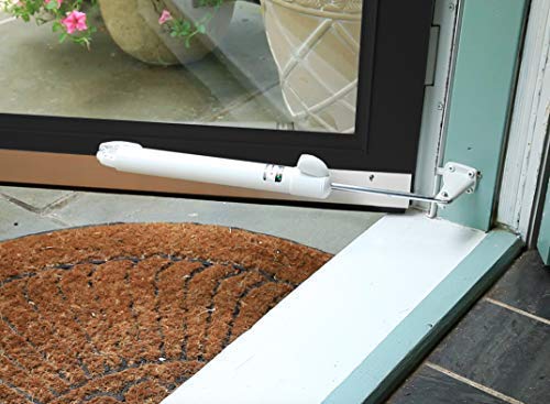 Touch 'n Hold Smooth - Heavy Duty Door Closer System (White)