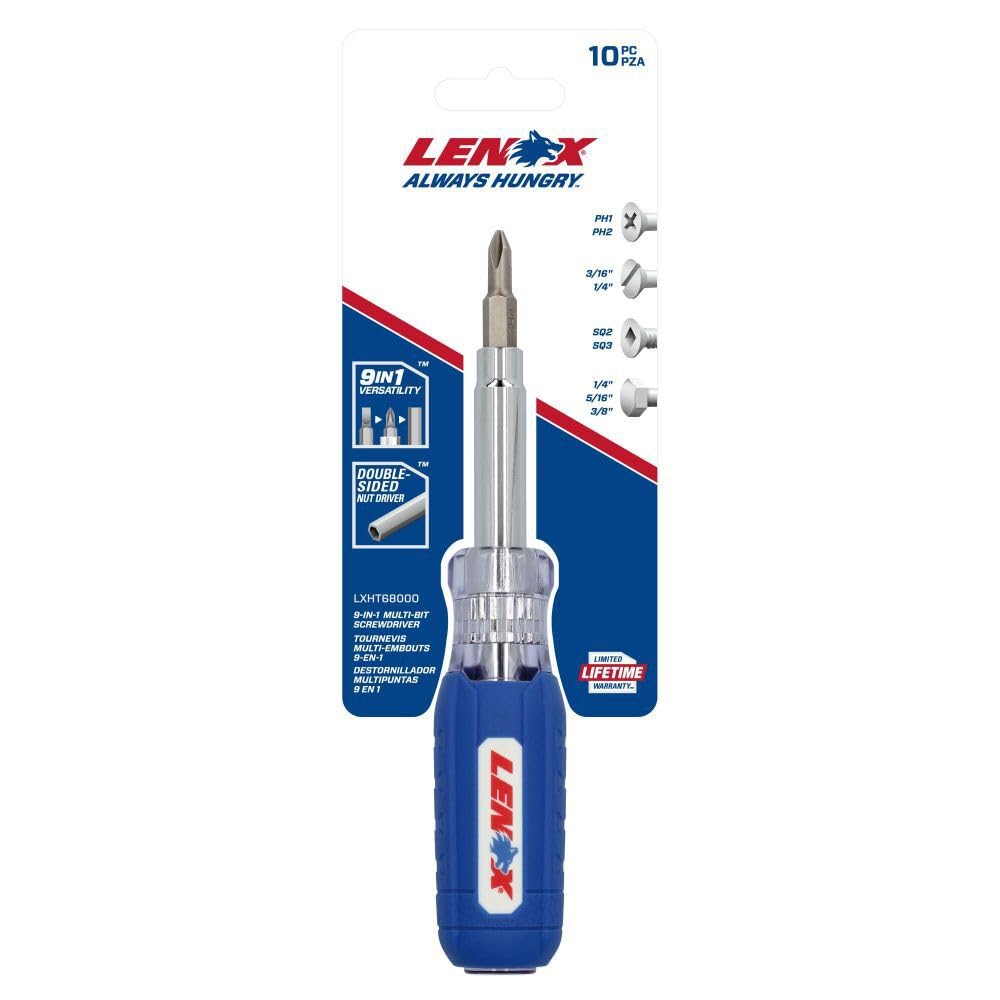 Lenox 9-In-1 Multi-Bit Screwdriver