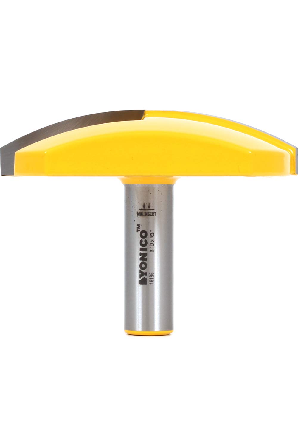 YONICO Router Bits Horizontal Crown 3-Inch Radius 1/2-Inch Shank 16185