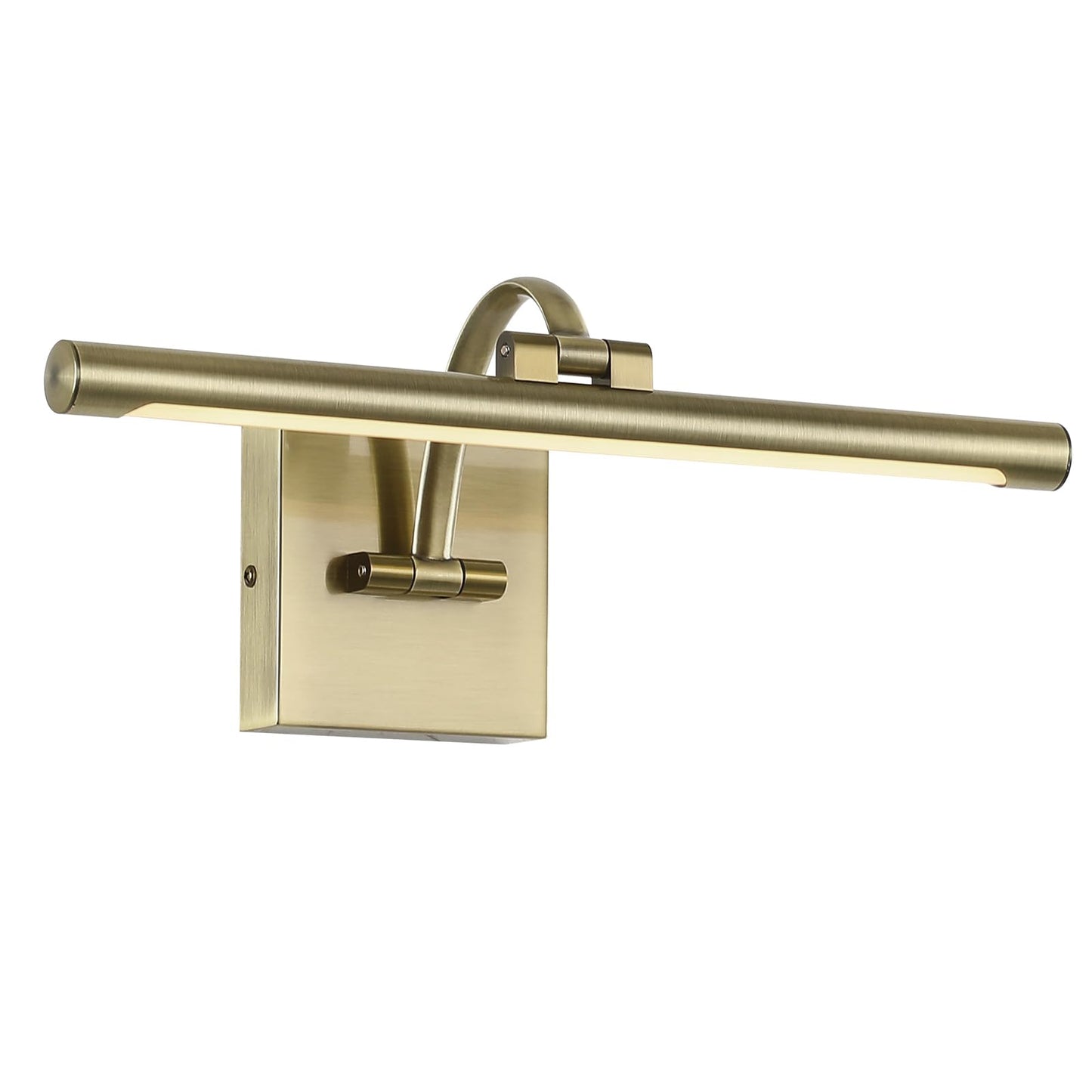 DESOOP Picture Lights for Wall Hard-Wired Antique Bronze Picture Lighting Dimmable Art Light LED Gallery Lighting for Wall Portrait Artwork 15.75 inch 7W 2700K