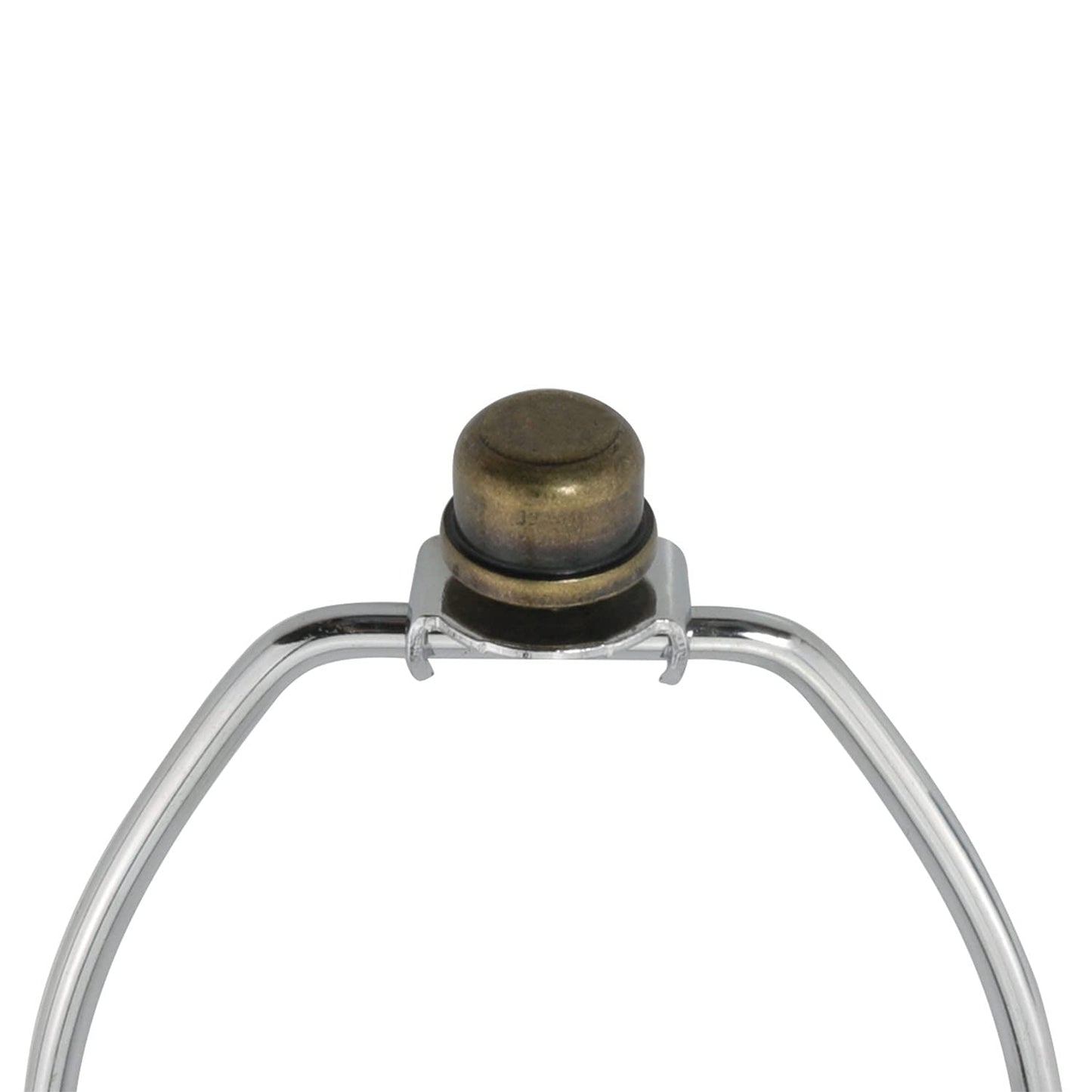 DGBRSM 2pcs Solid Lamp Finials Caps Tapped of Tops for Lamp Shade Holder Harp Lamp Finial Knob Lamp Accessories, Bronze