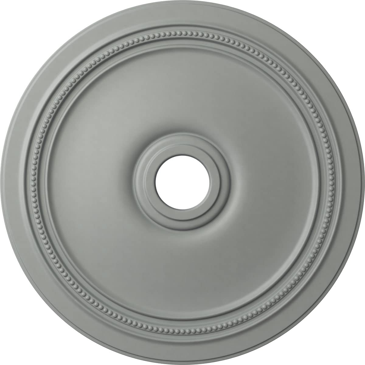 Ekena Millwork CM24DI Diane Ceiling Medallion, 24"OD x 3 5/8"ID x 1 1/4"P (Fits Canopies up to 6 1/4"), Factory Primed