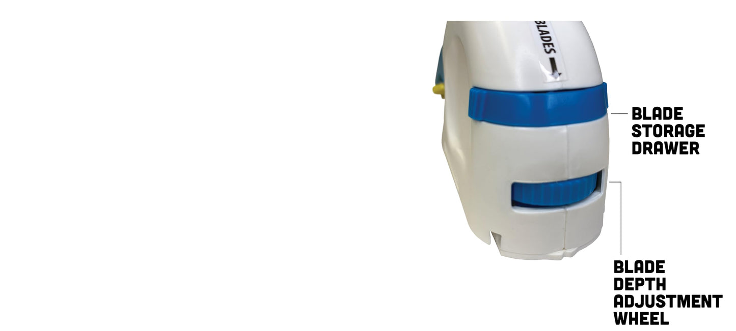 Authentic Logan WC6001 FoamWerks Straight Cutter used to Cut Foamboard/EVA Foam to 1/2" Thickness.