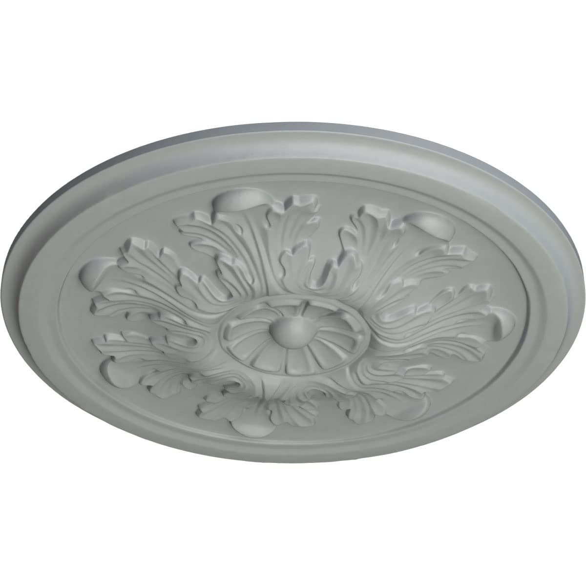 12 3/4"OD x 7/8"P Legacy Acanthus Ceiling Medallion (Fits Canopies up to 3 1/2") (color may vary)
