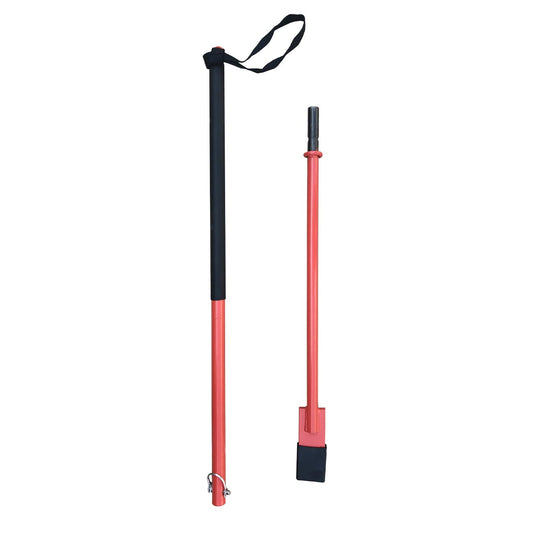 Thunderbay Heavy Duty steel chisel for ice Fishing, Red