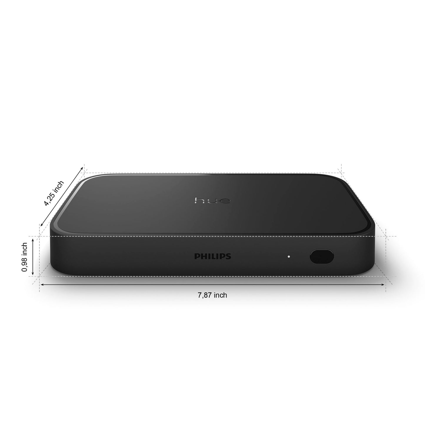 Philips Hue Play HDMI Sync Box 8K – Sync Up to 10 Hue Lights with Games, Movies & Music, Dolby Vision HDR10+, Requires Hue Bridge