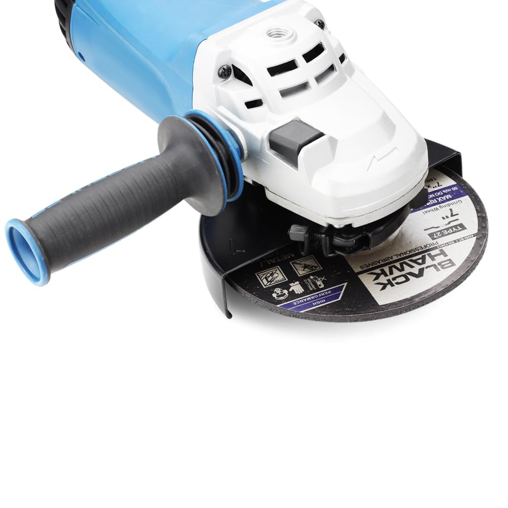 BHA Depressed Center Metal Grinding Wheels for Angle Grinders, 7” x 1/4” x 7/8” - 5 Pack