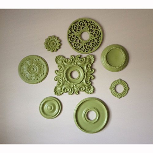 12 3/4"OD x 7/8"P Legacy Acanthus Ceiling Medallion (Fits Canopies up to 3 1/2") (color may vary)