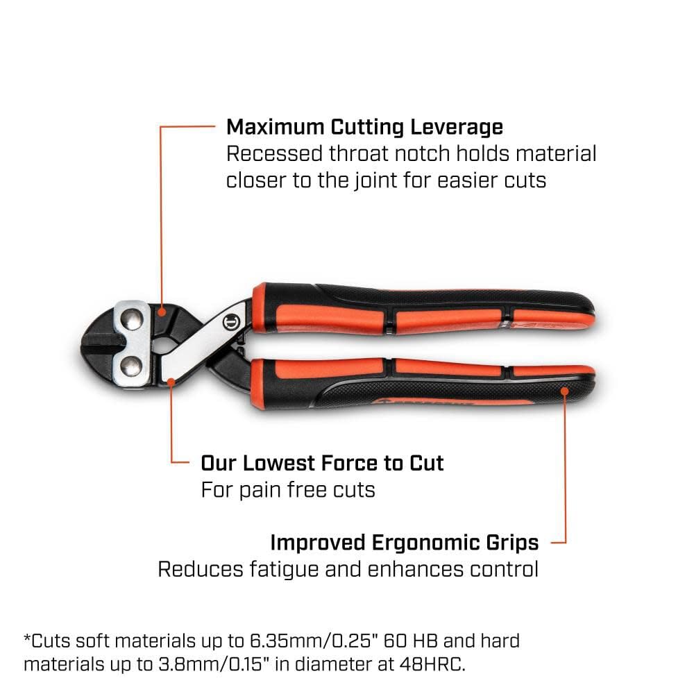 Crescent 8-1/2" Compact Wire and Bolt Cutter | CT0890BWC