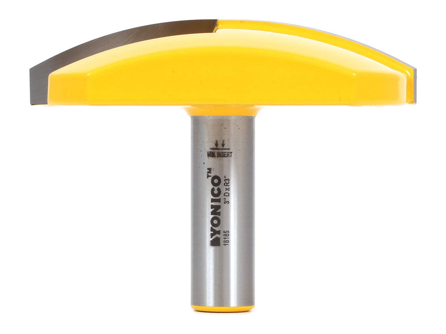 YONICO Router Bits Horizontal Crown 3-Inch Radius 1/2-Inch Shank 16185