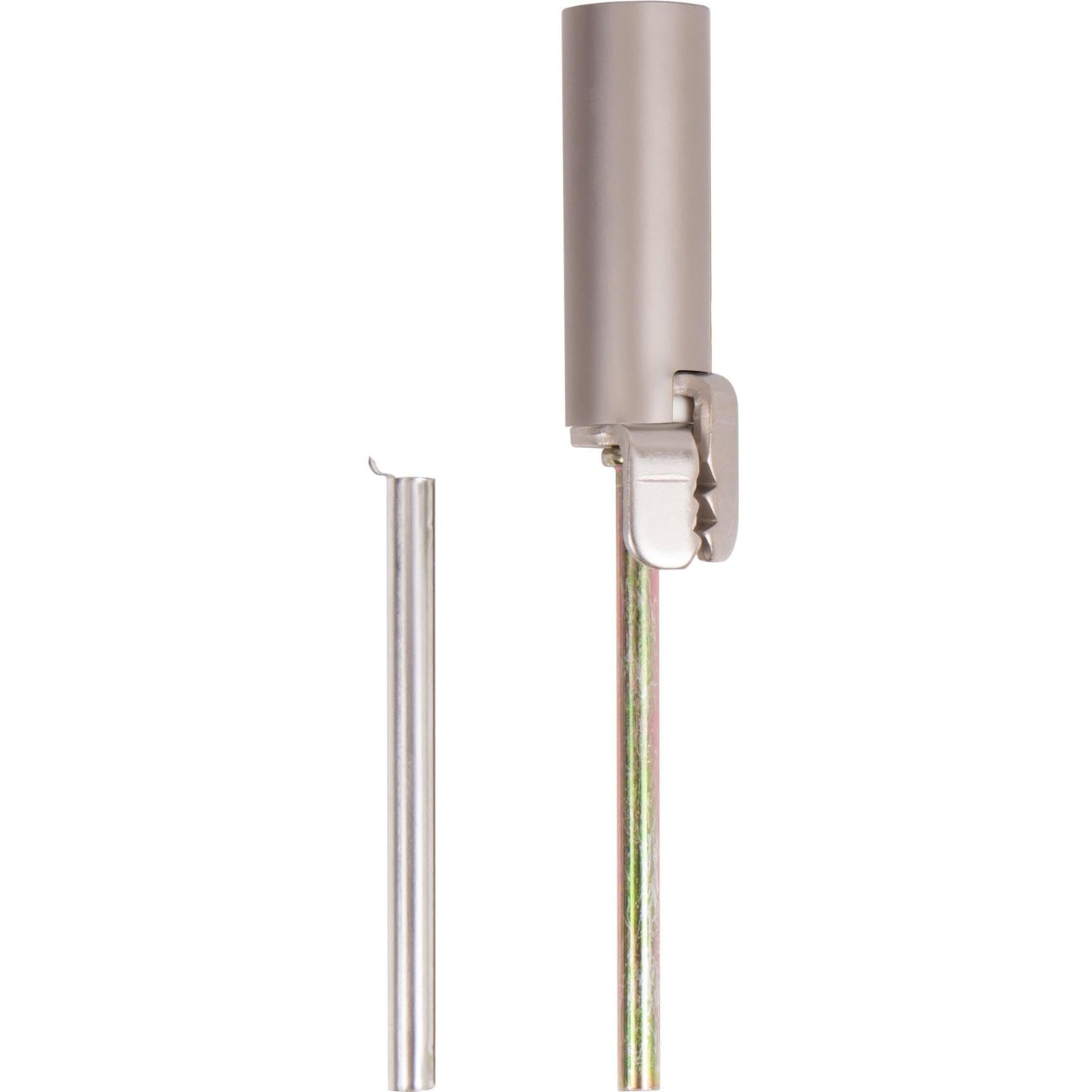 Stone Harbor Hardware Hinge Pin Door Closer, Satin Nickel