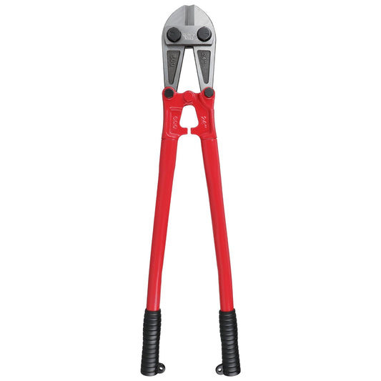 Olympia Tools 24" Bolt Cutter with Drop Forged Alloy Steel and Ergonomic Grip Rubber Handles for for Cutting Fence, Steel Wire, Chain, Screws, Rivet