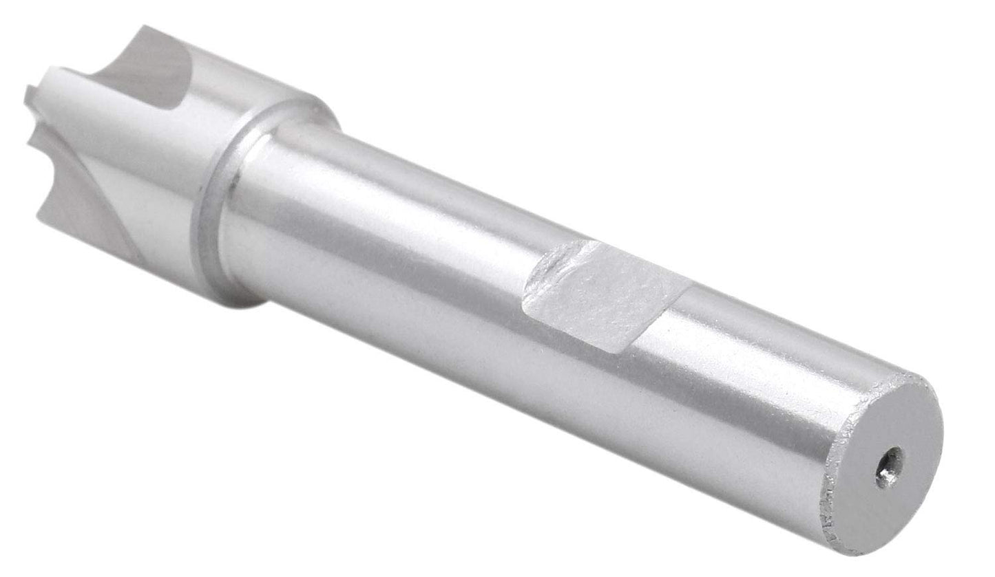 Accusize Industrial Tools 1/8'', H.S.S. Corner Rounding End Mills, 1/2'' Shank Dia, 5/8'' Cutter Dia, 3'' Overall Length, 1011-0018