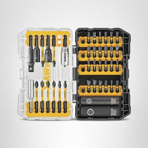 DEWALT DWA2NGFT40IR Impact Ready Flextorq 40-Piece Steel Screwdriver Bit Set