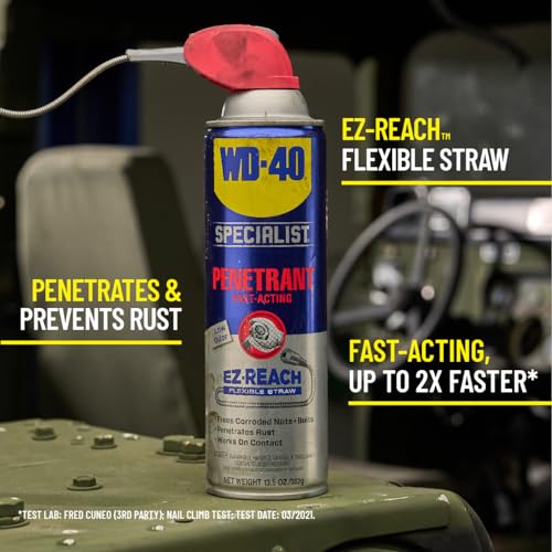 WD-40 Specialist Penetrant with Flexible Straw, 13.5 oz.