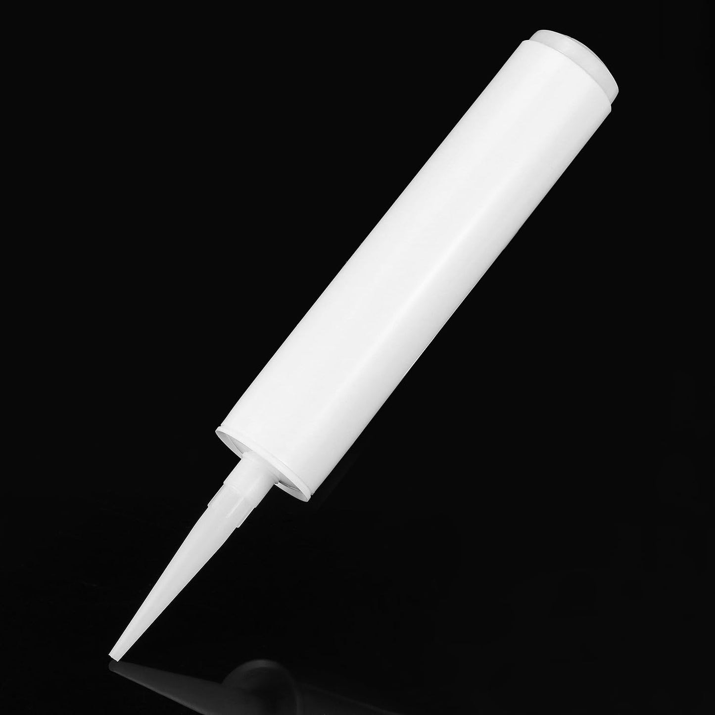 QWORK Empty Caulking Sealant Tubes - 11 Oz Capacity Each, 4 Pack Reusable Plastic, for Standard Caulking Guns