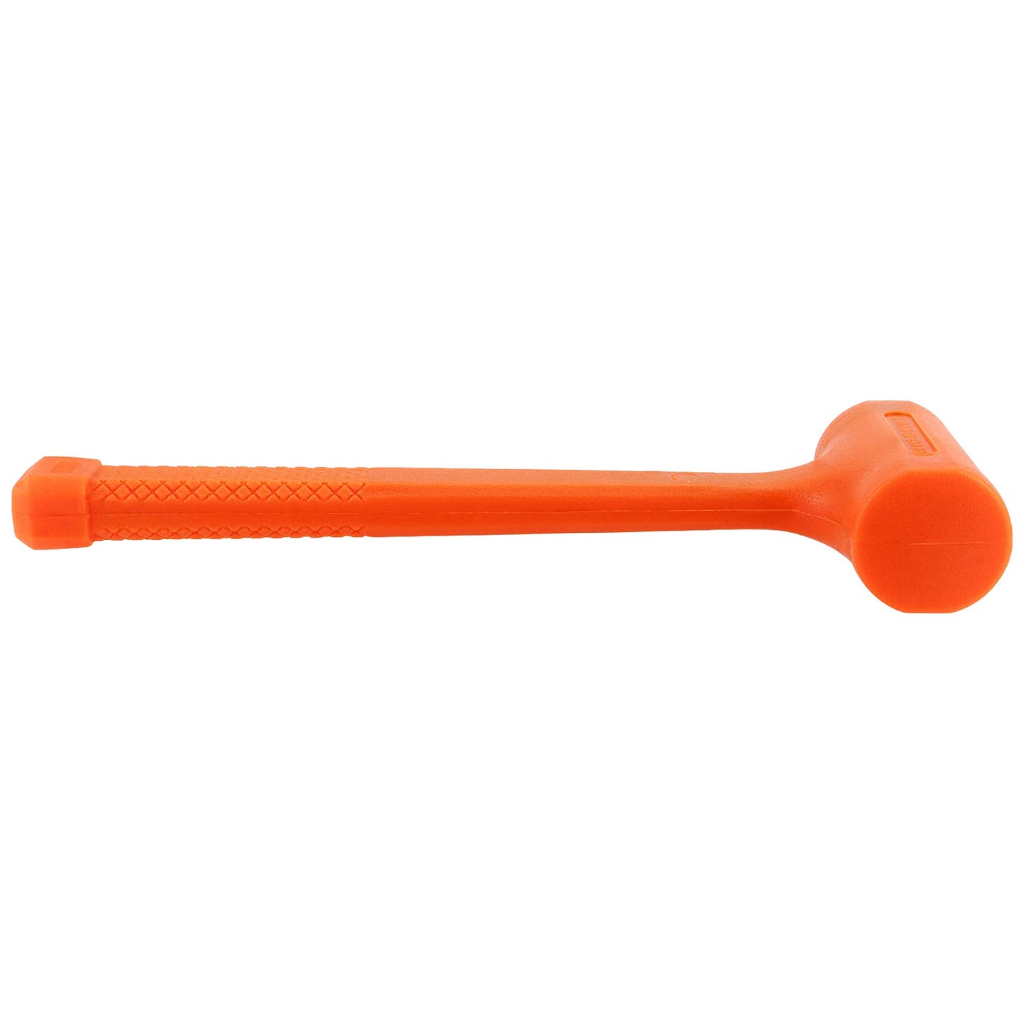 MUKLEI 2 Piece 4 Lb 14" x 5.3" Dead Blow Hammer Orange, Durable Rebound Resistant Dead Blow Hammer with Non-Slip Grip, Non-Marring Dead Blow Mallet