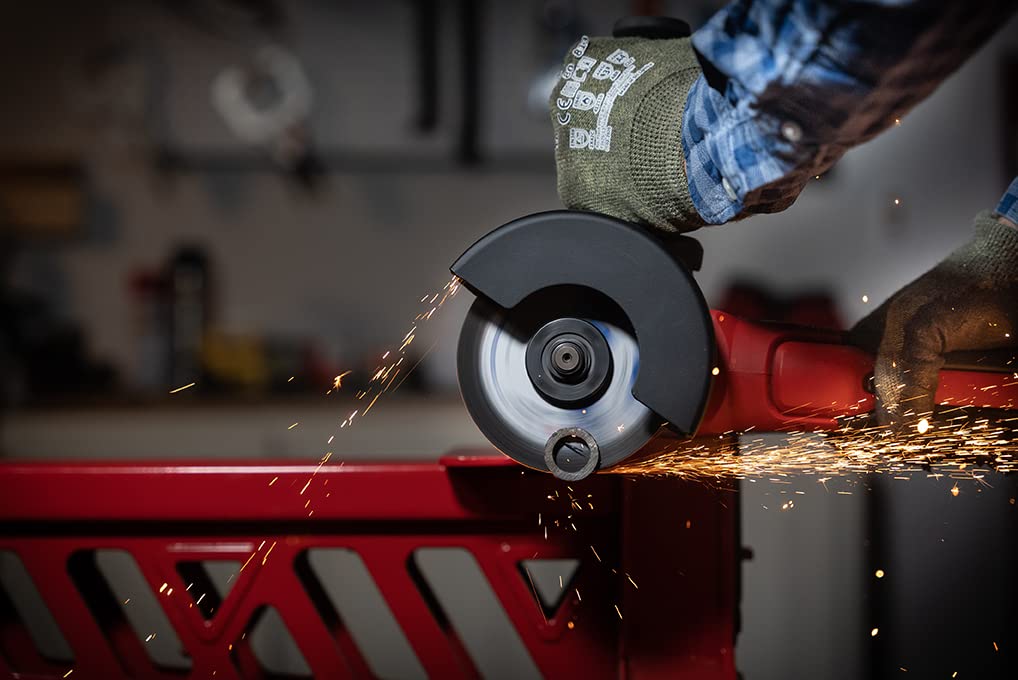 Norton 4-1/2-Inch Cut Off Wheels, Pack of 5 - Aggressive Cutting Discs for Angle Grinder, General Purpose Cutting for Metal & Stainless Steel