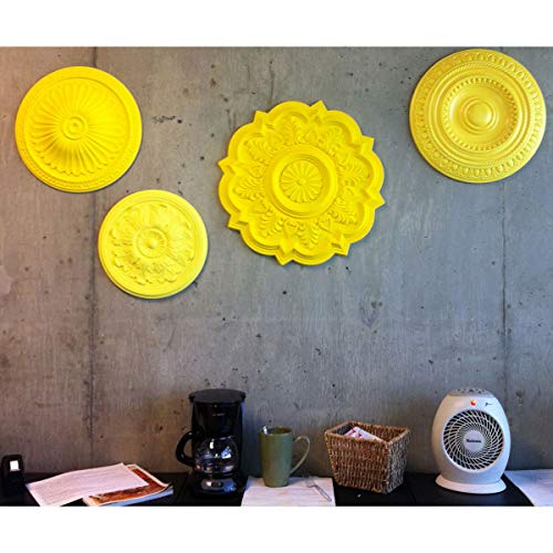 12 3/4"OD x 7/8"P Legacy Acanthus Ceiling Medallion (Fits Canopies up to 3 1/2") (color may vary)