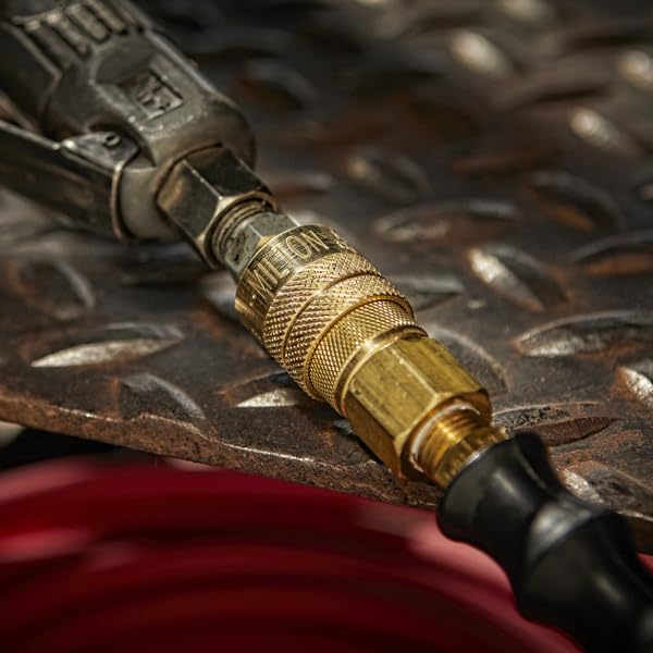 Industrial Air Plug, M-STYLE®, 1/4" MNPT, Air Compressor Fitting, Air Hose Quick Connect Fitting, 727 (Pack of 10)