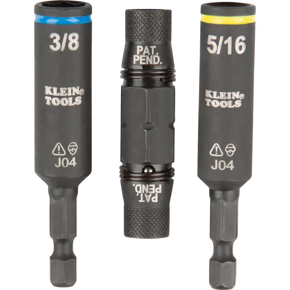 Klein Tools 32500HDRT KNECT 11-in-1 Ratcheting Screwdriver & Nut Driver, Multi-Bit with Phillips, Slotted, Square & Torx Tips