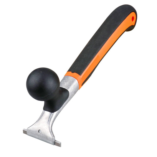 Premium 2.5" Ergonomic Carbide Scraper, Heavy-Duty Paint & Floor Scraper for Varnish, Glue, Rust, Paint, Resin, Stains, Putty & Scratches