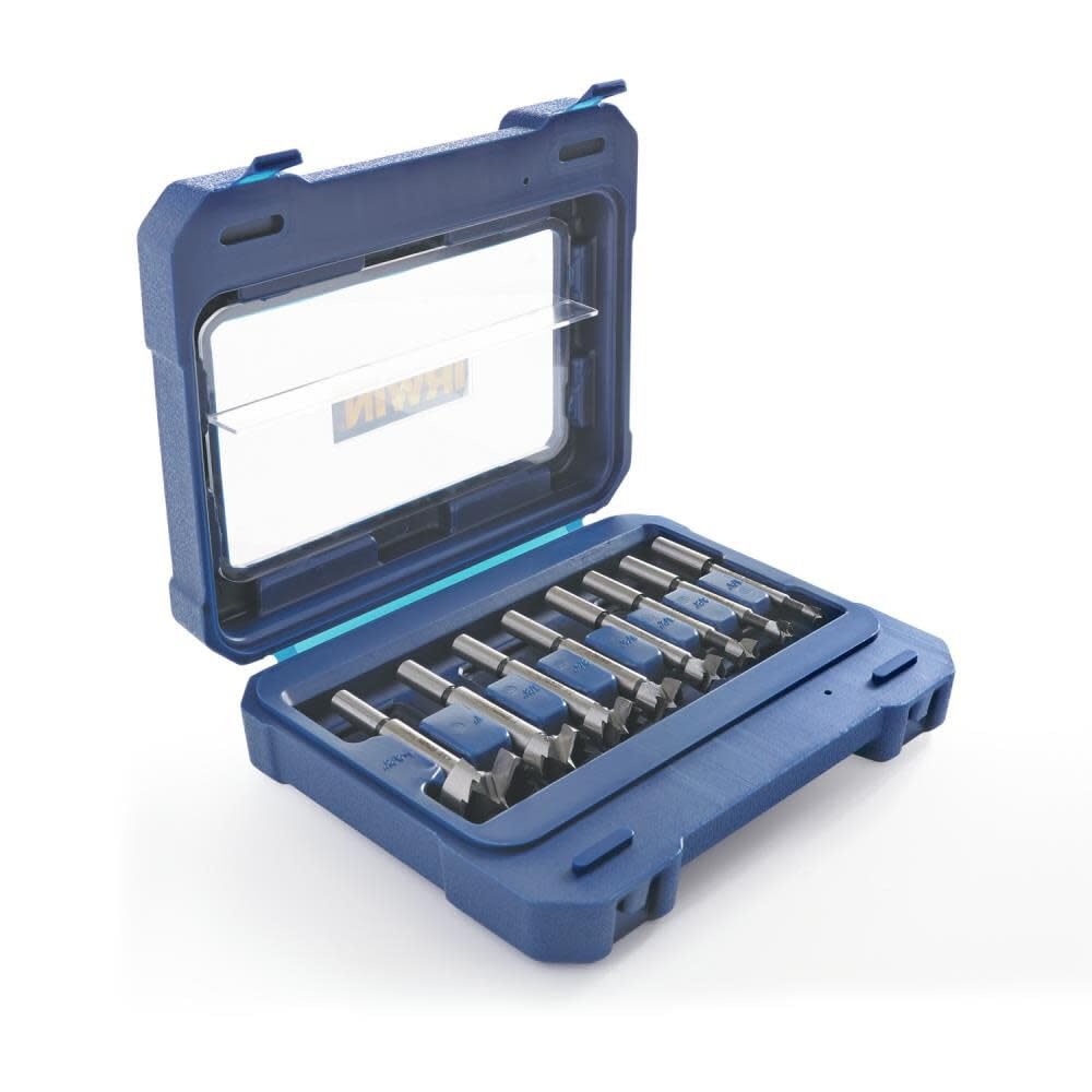 Irwin Tools IRWIN Marples Forstner Bit Set, Wood Drilling, 8 Piece (1966892)