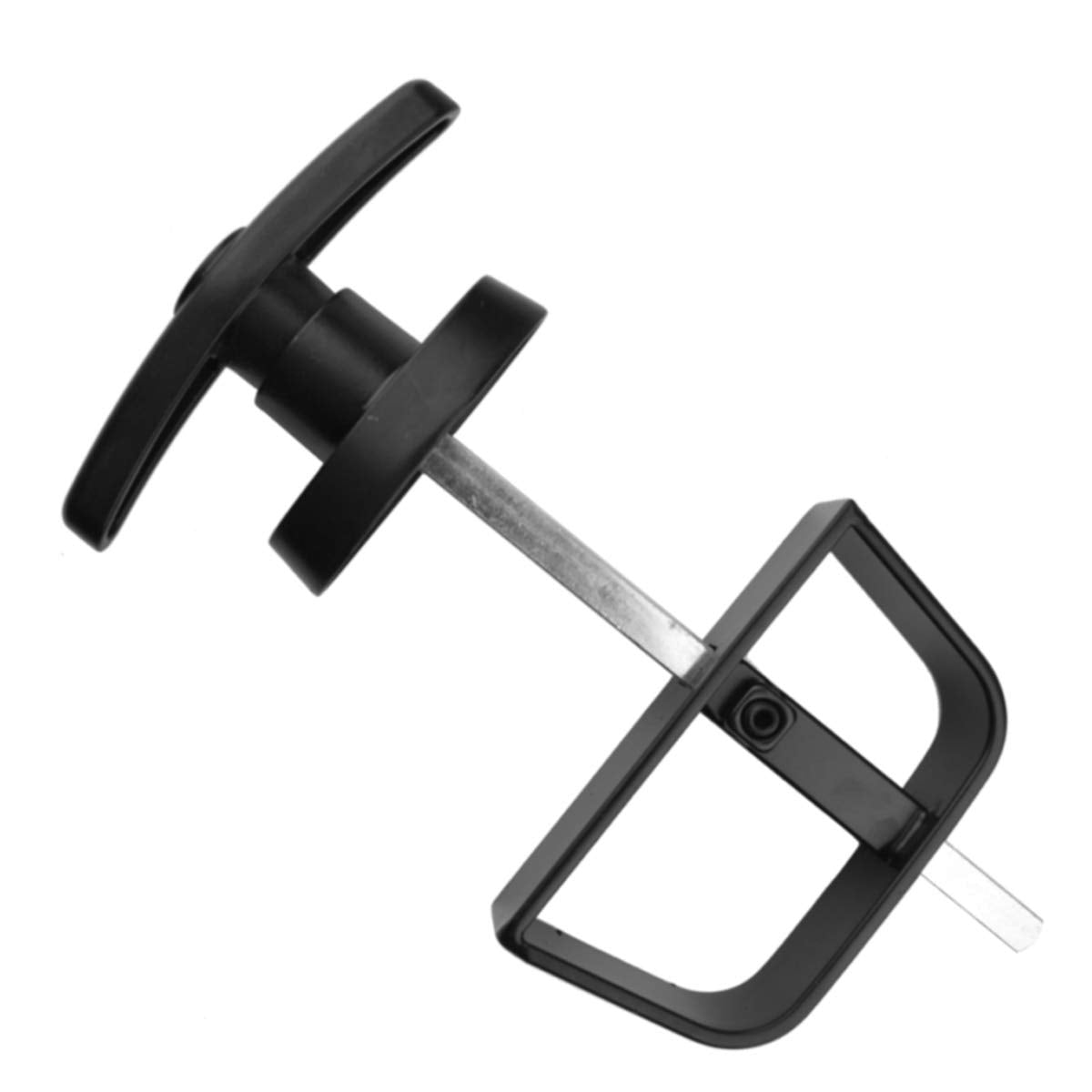 Shed Door T-Handle Lock Kit, 4½" Stem with 2 Keys for Storage Shed Door Barn Playhouse and Chicken Coop Door Lock Replacement (4-1/2 Inch Stem)