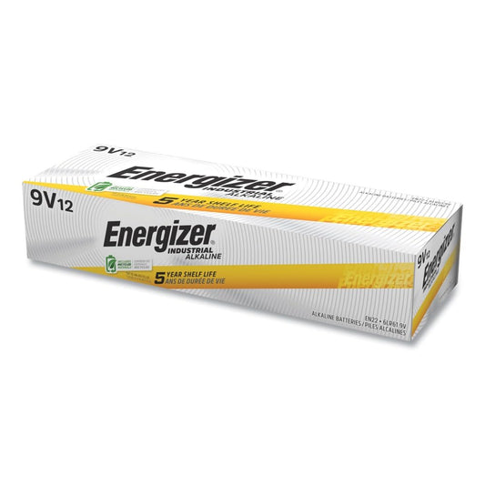 12pk Energizer 9v Industrial Battery Commercial Only