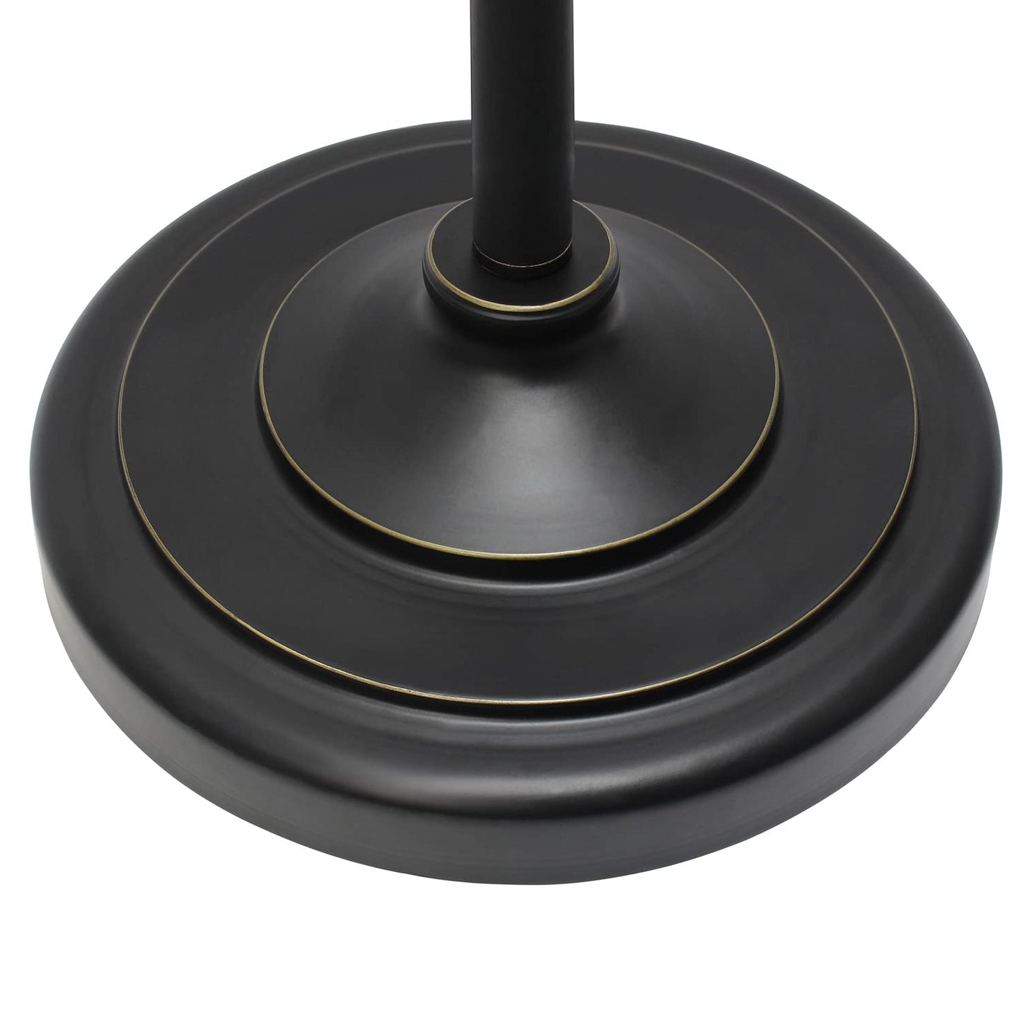 Elegant Designs LC1019-RBZ Traditionally Crafted 3 Pack Lamp Set (2 Table Lamps, 1 Floor Lamp) with Tan Fabric Shades, Restoration Bronze