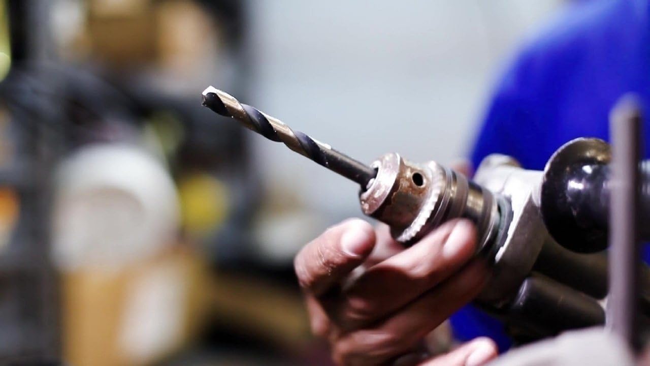 Drill America - KFD1/8P12 1/8" High Speed Steel Black & Gold KFD Split Point Drill Bit (Pack of 12), KFD Series