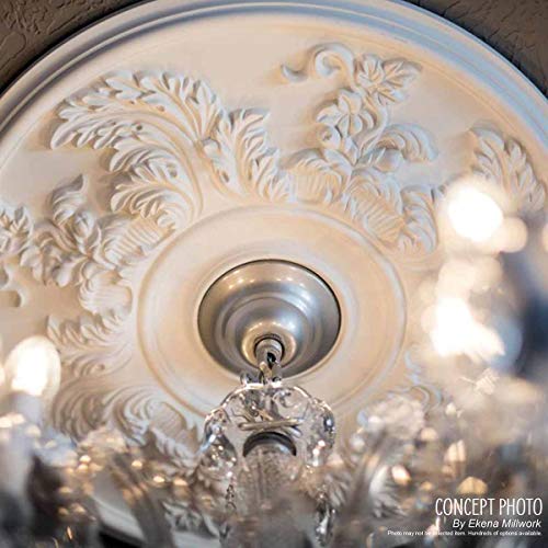 35 1/8"OD x 4 7/8"ID x 2 1/2"P Viceroy Ceiling Medallion (Fits Canopies up to 4 7/8")