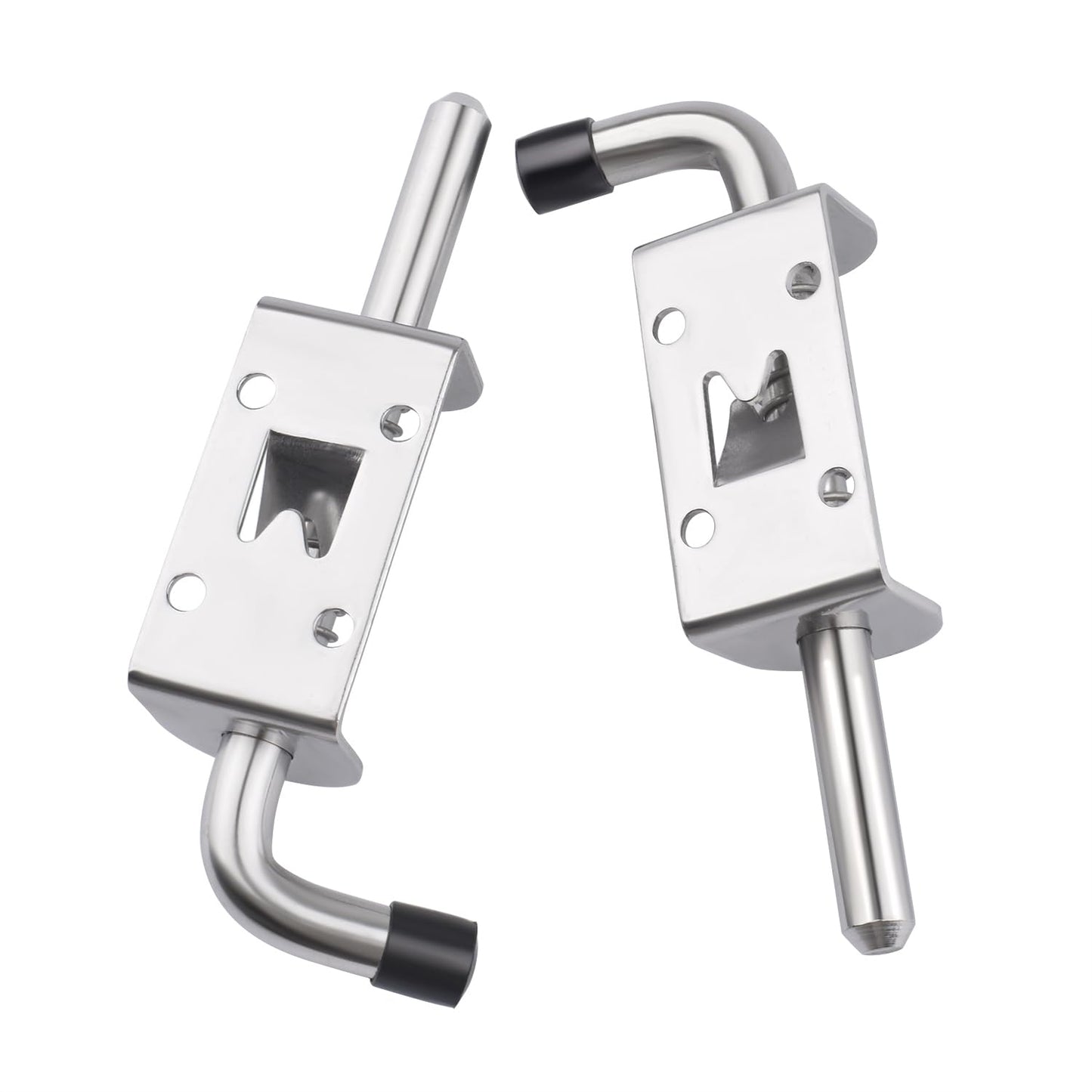 Shed Door Hardware Kit- Includes Hinges, Latches, and T-Handle Lock, Door and Window Hinge Set for Shed, Gate, Barn, Playhouse, Chicken Coop and More