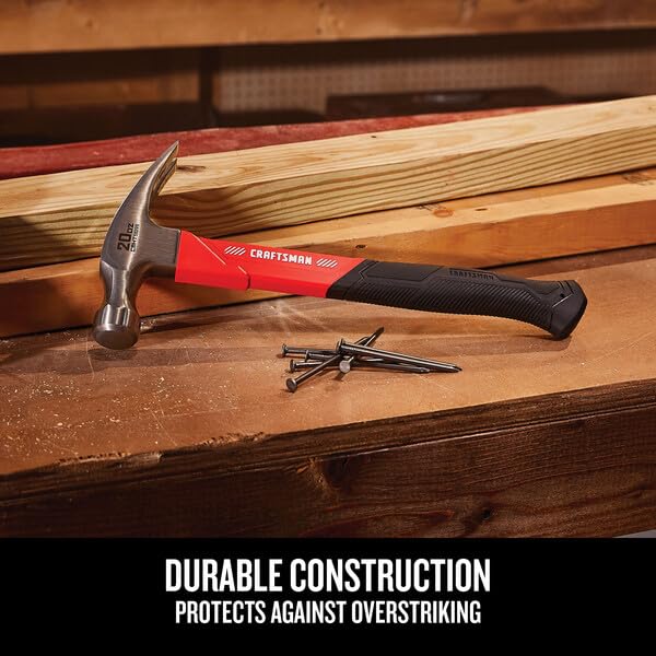 CRAFTSMAN Hammer, 20 oz Fiberglass General Purpose (CMHT51399)