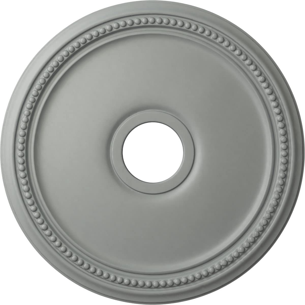 Ekena Millwork CM18DI Diane Ceiling Medallion, 18"OD x 3 5/8"ID x 1 1/8"P (Fits Canopies up to 5 3/8"), Factory Primed