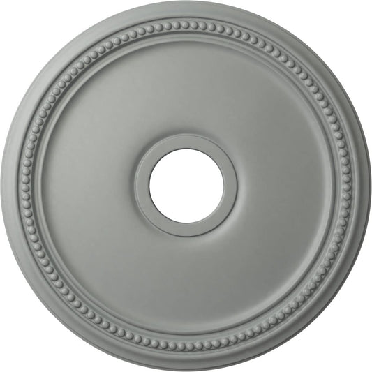 Ekena Millwork CM18DI Diane Ceiling Medallion, 18"OD x 3 5/8"ID x 1 1/8"P (Fits Canopies up to 5 3/8"), Factory Primed