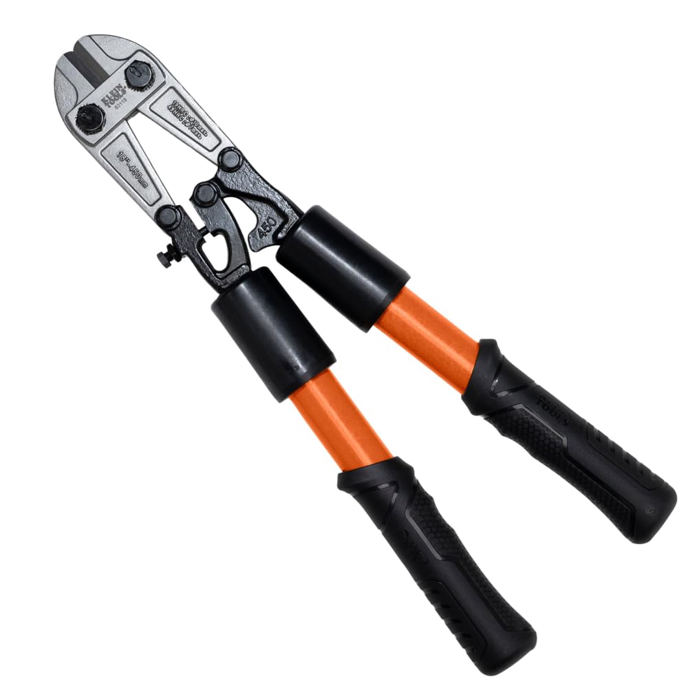 Klein Tools 63124 Bolt Cutter, Fiberglass Handle, 24-1/2-Inch