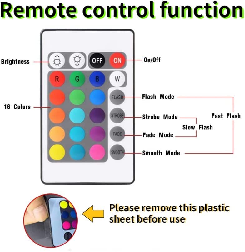 DIGFPWT Elephant Crystal Ball Lamp, 3.15 inch, Night Light with Wooden LED Base, Glass Ball with USB, Remote Control, 16 Color Change, Gift Box