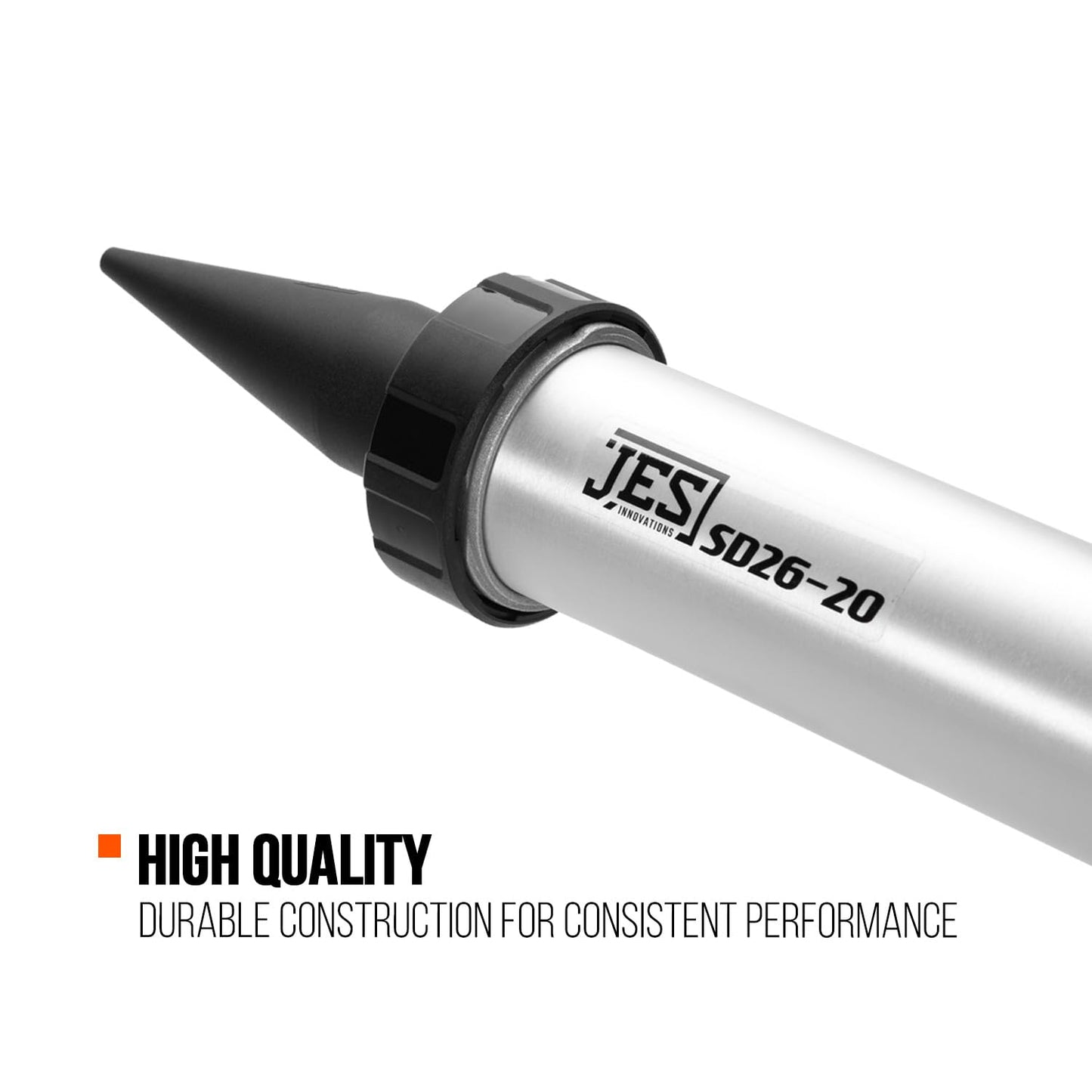 JES Innovations Cone Nozzle for Sausage and Bulk Caulk Guns, 10-Pack, SD-BCNOZZLE-10PK