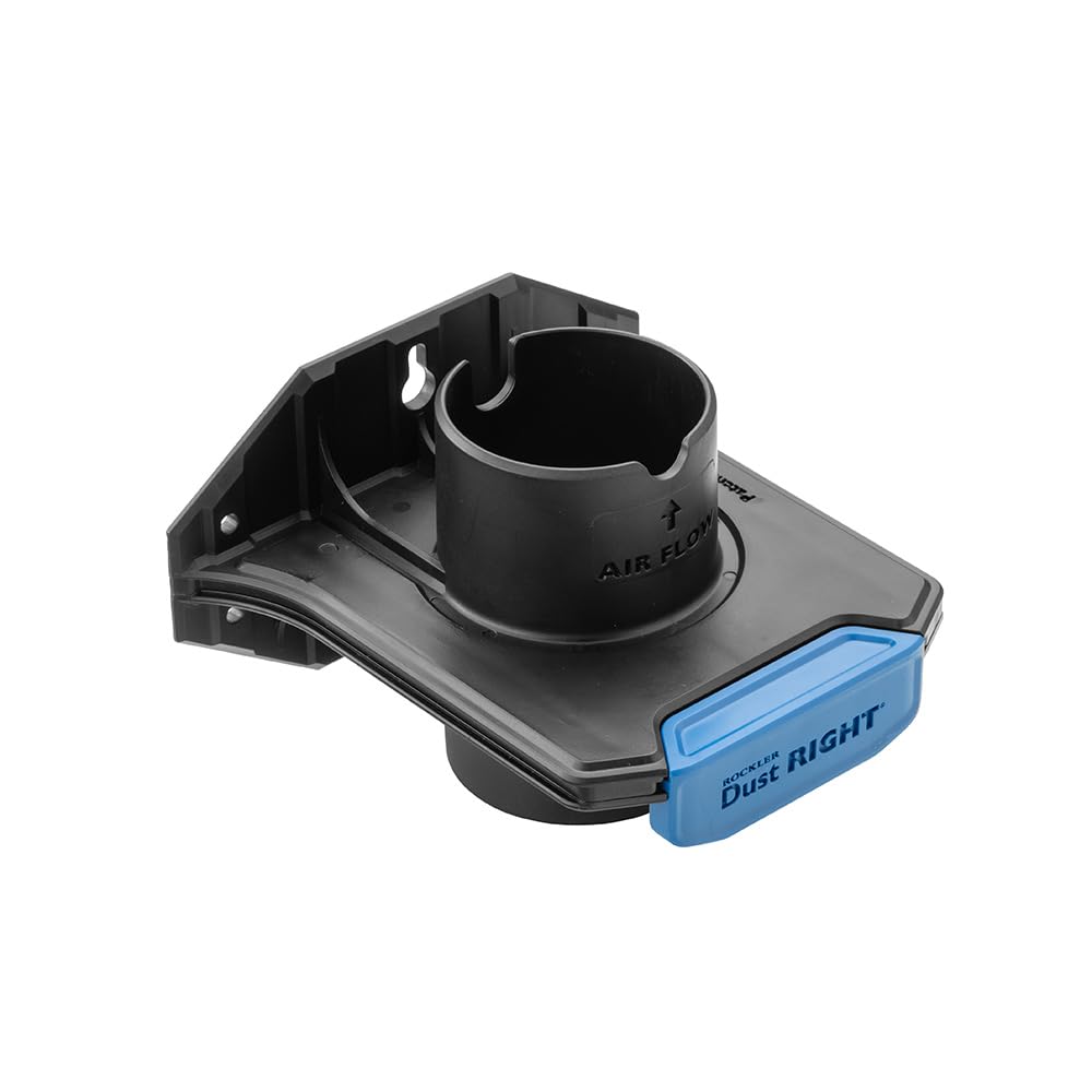 Dust Right 2.5" Ready-Mount Blast Gate – Durable Self-Cleaning Dust Collector Accessory for Woodworking & Clog-Prone Debris