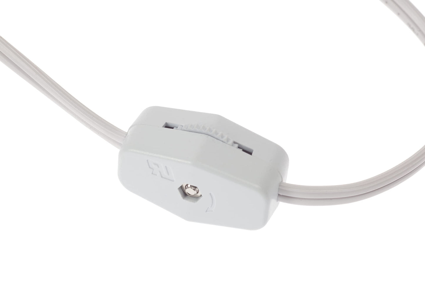 Creative Hobbies Single Light Replacement Clip in Lamp Cord for Christmas Village House Includes Clear Incandescent Light Bulb