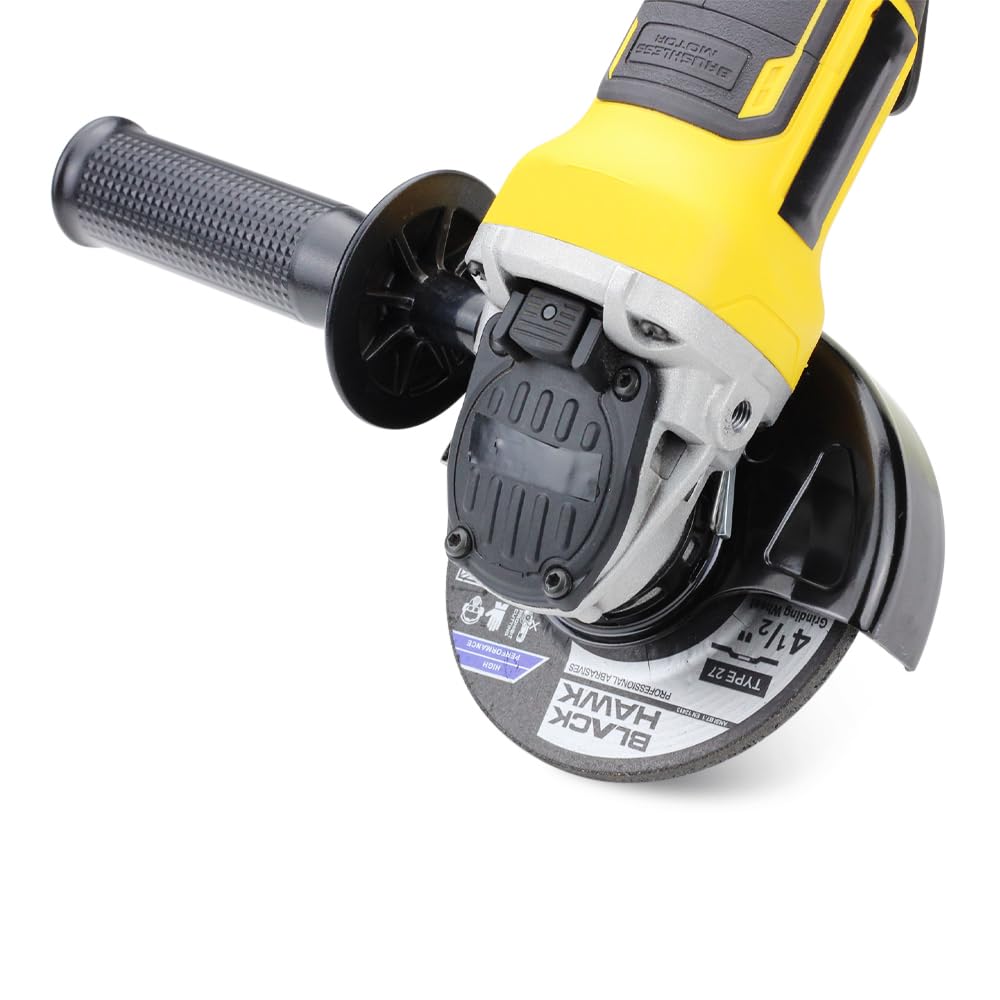 BHA Depressed Center Metal Grinding Wheels for Angle Grinders, 4.5” x 1/4” x 7/8” - 5 Pack